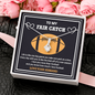To My Fair Catch Gift for my Wife, Football Themed Anniversary, Birthday and Valentines Day Gift for Her, I Love You More Than Football Gift
