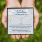 To my Future Grandma Alluring Beauty Necklace| First Time Grandma Gift| Gift for New Grandma| Cant Wait to Meet You Gift from Pregnant Daughter, Daughter-in-law
