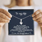 To My Wife, We Survived 2020 Appreciation Love Necklace