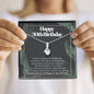 Happy 30th Birthday Alluring Necklace