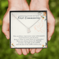 Personalized First Communion Heart Necklace | First Communion Gift Girl | First Holy Communion - Gift for Daughter, Goddaughter, Granddaughter
