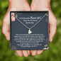 Personalized Flower Girl Gift Necklace, Flower Girl Necklace, Flower Girl Custom Gift, Flower Girl Proposal Thank You Flower Girl Necklace and Card