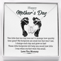Personalized To my Mommy Gift for Mother's Day | Gift for New Mom for Mother's Day | Gift from your Baby bump