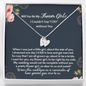 Will You Be My Flower Girl? Personalized Flower Girl Gift Necklace, Flower Girl Necklace, Flower Girl Custom Gift, Flower Girl Proposal Thank You Flower Girl Necklace and Card