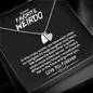 Personalized To My Favorite Weirdo Necklace | To My Bestie Personalize Gift, Gift for BFF, Custom Long Distance Best Friend Gift