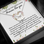 Personalized Flower Girl Dainty Necklace, Flower Girl Custom Necklace, Flower Girl Proposal  Necklace and Sentimental Card