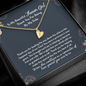 Thank You For Being By My Side, Personalized Flower Girl Gift Necklace, Flower Girl Necklace, Flower Girl Custom Gift, Flower Girl Proposal Thank You Flower Girl Necklace and Card