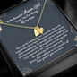 Personalized Flower Girl Gift Necklace, Flower Girl Necklace, Flower Girl Custom Gift, Flower Girl Proposal Thank You Flower Girl Necklace and Card