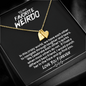 Personalized To My Favorite Weirdo Necklace | To My Bestie Personalize Gift, Gift for BFF, Custom Long Distance Best Friend Gift