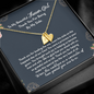 Thank You For Being By My Side, Personalized Flower Girl Gift Necklace, Flower Girl Necklace, Flower Girl Custom Gift, Flower Girl Proposal Thank You Flower Girl Necklace and Card