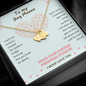 To My Dog Mama, Until We Meet Again Necklace | Loss of Dog memorial necklace | Dog loss gifts | Rainbow Bridge Dog | Pet sympathy gift