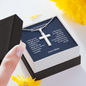 Gifts for Son Personalized Cross Necklace, Keep That shit Up,  Birthday Gifts For Son, From Mom To Son, Gifts To Son From Mom, Graduation Gifts