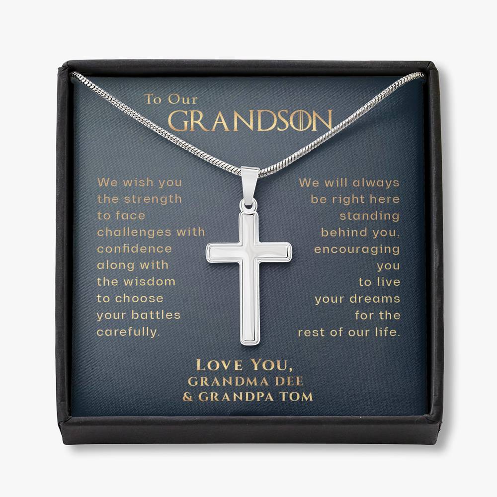 To Our Grandson Live Your Dreams Customized