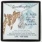To My Granddaughter, I will Always Be By Your Side from Nana Necklace | Granddaughter Gift