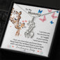 To My Mommy, Love From Your Tummy Giraffe Necklace