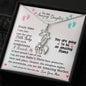 To my Daughter Pregnancy Gift Giraffe Necklace | Push Gift from Mom