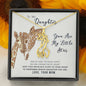 To My Daughter, You Are My Little Star Giraffe Necklace
