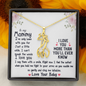 From Baby To New Mom I Love Your More Than You'll Ever Know Giraffe Necklace | New Mom, First Time Mom Gift, New Mom Gift Jewelry, Gift for New Mom
