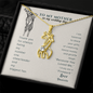 Custom Order To My Mother On My Wedding Day Giraffe Necklace
