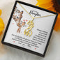 To My Daughter, Always Believe In Yourself Giraffe Necklace