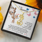To My Mommy, Love From Your Tummy Giraffe Necklace
