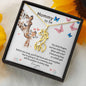 Mommy To Be, You Will Be An Amazing Mom Giraffe Necklace