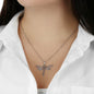 Dear Daughter, You Are The Storm Dragonfly Necklace from Dad