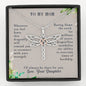 To My Mom, I Will Always Be There Dragonfly Necklace | Gift for Mom from Daughter | Birthday, Mother's Day, Christmas Present