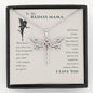 To My Badass Mama Dragonfly Necklace | Mother's Day 2021 Lockdown Keepsake, Gifts For Mother's Day, Present For Mom, Mother's Day Gifts, Gifts For Mum