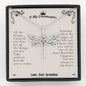 To My Granddaughter, You Are All The Things I Prayed For Dragonfly Necklace