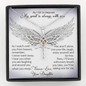 From My Daughter In Heaven Dragonfly Necklace | Daughter Memorial Necklace | Loss of Daughter Gift | Daughter Loss Sympathy Gift