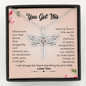 You Got This Dragonfly Necklace | Encouragement Dragonfly Necklace Gift, Necklace to Mom, Sister, Wife, Girlfriend, Mentor, Daughter