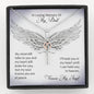 In Loving Memory Of My Dad Dragonfly Necklace | Condolence Gift Loss Of A Father | Sympathy Gift Loss Of Father | Bereavement Gift Dad | Loss Of Dad Gift