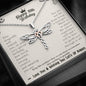 10th birthday dragonfly necklace | Happy 10th Birthday Gift for your daughter, sister, niece, cousin, granddaughter on her 10th birthday