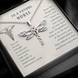 To A Future Nurse Dragonfly Necklace | Nursing Student Gift