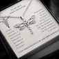 To The Best Nurse Preceptor Dragonfly Necklace | Nurse Preceptor Thank You Gift | Nursing School Preceptor