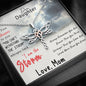Dear Daughter, You Are The Storm Dragonfly Necklace from Mom