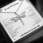 To My Best Friend, Victory, Luck & Change Dragonfly Necklace, New Beginnings Necklace, Breakup Gift NecklaceBeginnings
