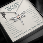 Daycare Teacher Dragonfly Necklace Gift, Babysitter Gift, Nanny Gift, Preschool Teacher Gift, Gift for Babysitter, Gift for Caregiver, Thank You Gift