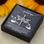 To My Kayaking Wifey Dragonfly Necklace | Valentine's Gift, Anniversary Gift, Kayaking Couple Dragonfly Necklace, Outdoorsman Gift