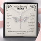 To Our Amazing Nana On Mother's Day | NANA Necklace Gift Mothers Day Gift for Nana from Grandkids | Nama Gift for Grandmother Gift Grandmother