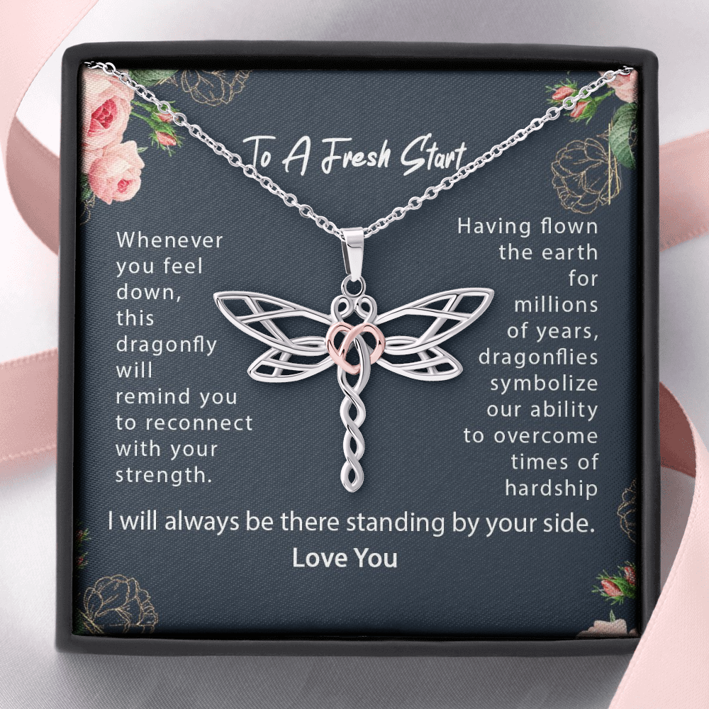 To A Fresh Start | Friends Divorce Gift | I Do I Did I'm Done Necklace | Clean Slate Charm Necklace | Fresh Start Gift For Her