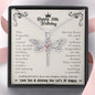 38th birthday dragonfly necklace | Happy 38th Birthday Gift for her |  For your best friend, daughter, sister, niece, cousin, on her 38th birthday