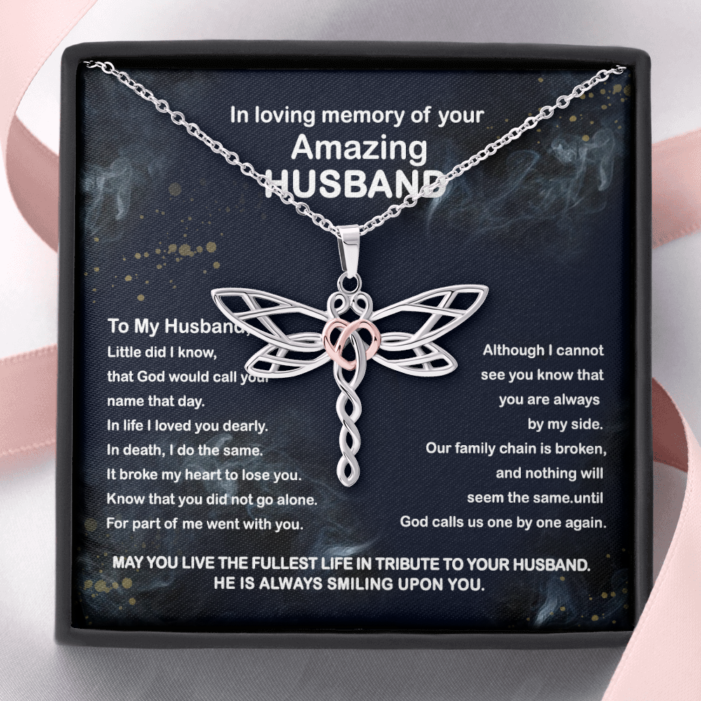 In Loving Memory of your Amazing Husband Gift| Loss of Husband Gift Memorial Gift | In Memory of Husband |Sorry for your loss of Spouse| Loss of loved one | Condolence Gift | Bereavement Gift