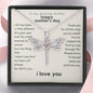 Mother's Day Dragonfly Necklace Gift | My Heart Will Always Be Tied To You | Mother's day gift 2021