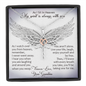 From My Grandma In Heaven Dragonfly Necklace | Grandmother Memorial Gift Loss | Sympathy Loss of Grandma Gift | Grandma Memorial Gift