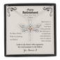 Happy Retirement Gift Dragonfly Necklace | Retirement Necklace for Women: Colleagues, Leave Job, Jewelry from Coworkers