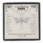 To Our Amazing Nana On Mother's Day | NANA Necklace Gift Mothers Day Gift for Nana from Grandkids | Nama Gift for Grandmother Gift Grandmother