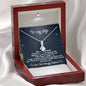 To My Wife, We Survived 2020 Appreciation Love Necklace