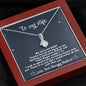 To My Wife, We Survived 2020 Appreciation Love Necklace